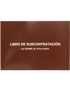 Libro subcontratacion Fº